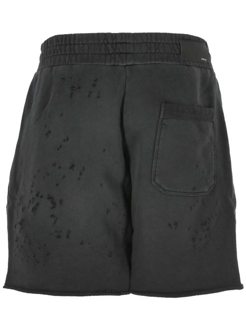 Short con stampa del logo sulla gamba AMIRI | AMJYSS1001FADED BLACK